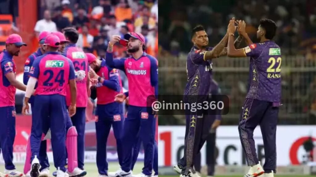 RR vs KKR Preview Innings360